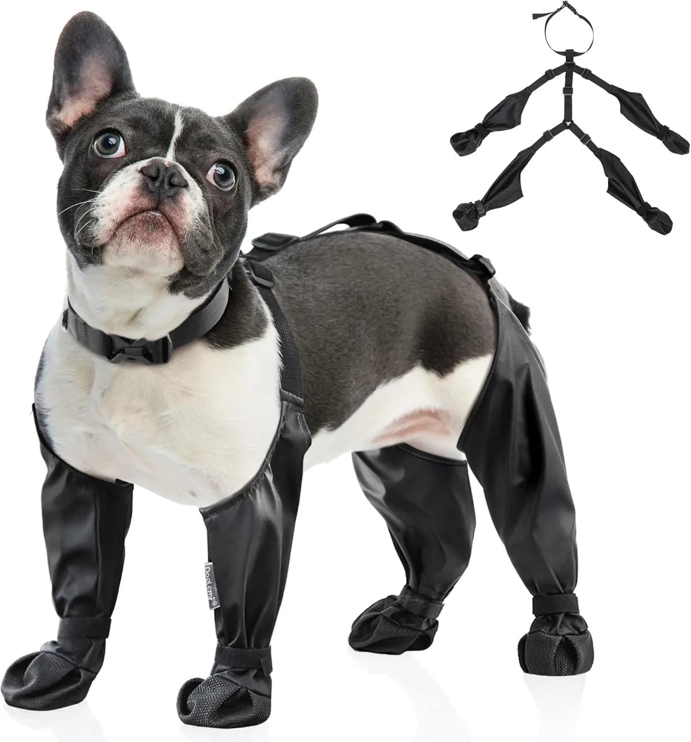 Stivali impermeabili per cani Scarpe antiscivolo per cani Protettore di zampe per cani Stivaloni da pioggia per cani Scarpe da calzino all'aperto per passeggiate, corsa, escursionismo