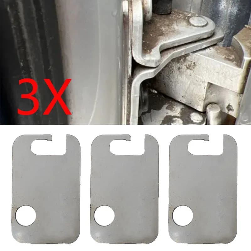 3X Auto Anteriore Inferiore Porta Cerniera Rondella Spessore Pad Per Vw Glof Passat Per Audi A3 A4 A6 Per Skoda Octavia Per Seat Ibiza Per Porsche