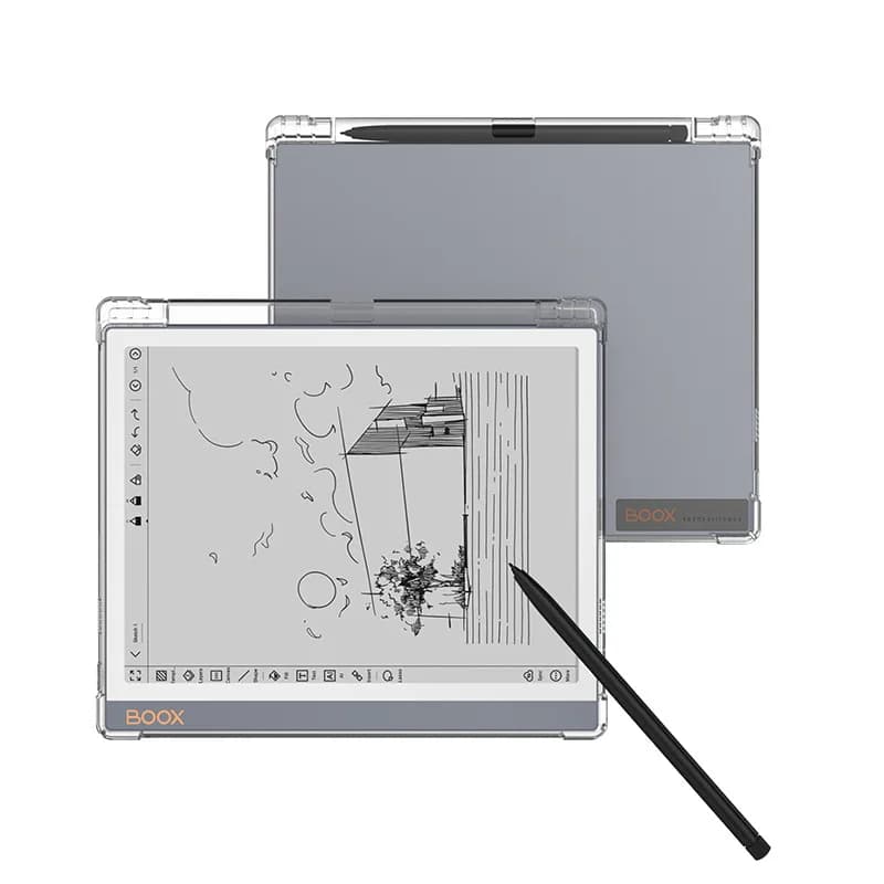 W/Slot per penna Custodia morbida in TPU per Onyx Boox Note X5 / X5S 10.3 ''eReader Custodia protettiva in pelle antiurto