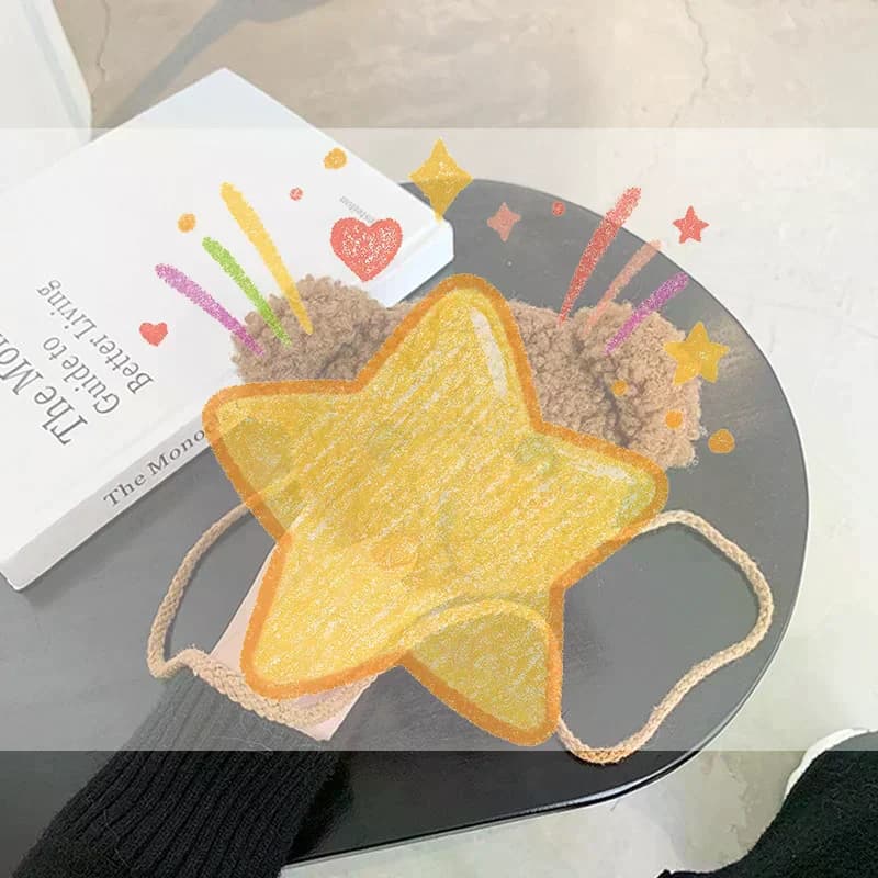 Borsa a tracolla a forma di orsetto dei cartoni animati per bambini, zaino a forma di animale, borsa a tracolla singola in peluche, borsetta per ragazze