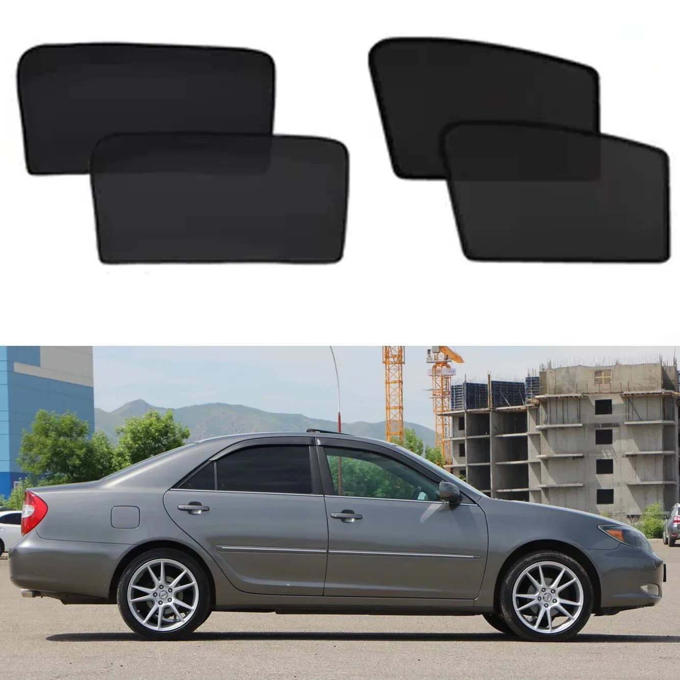 Parasole Magnetico per Auto, Tendina Parasole per Parabrezza Anteriore, Accessori per Toyota Camry XV30 30 2002 - 2006 2003 2004