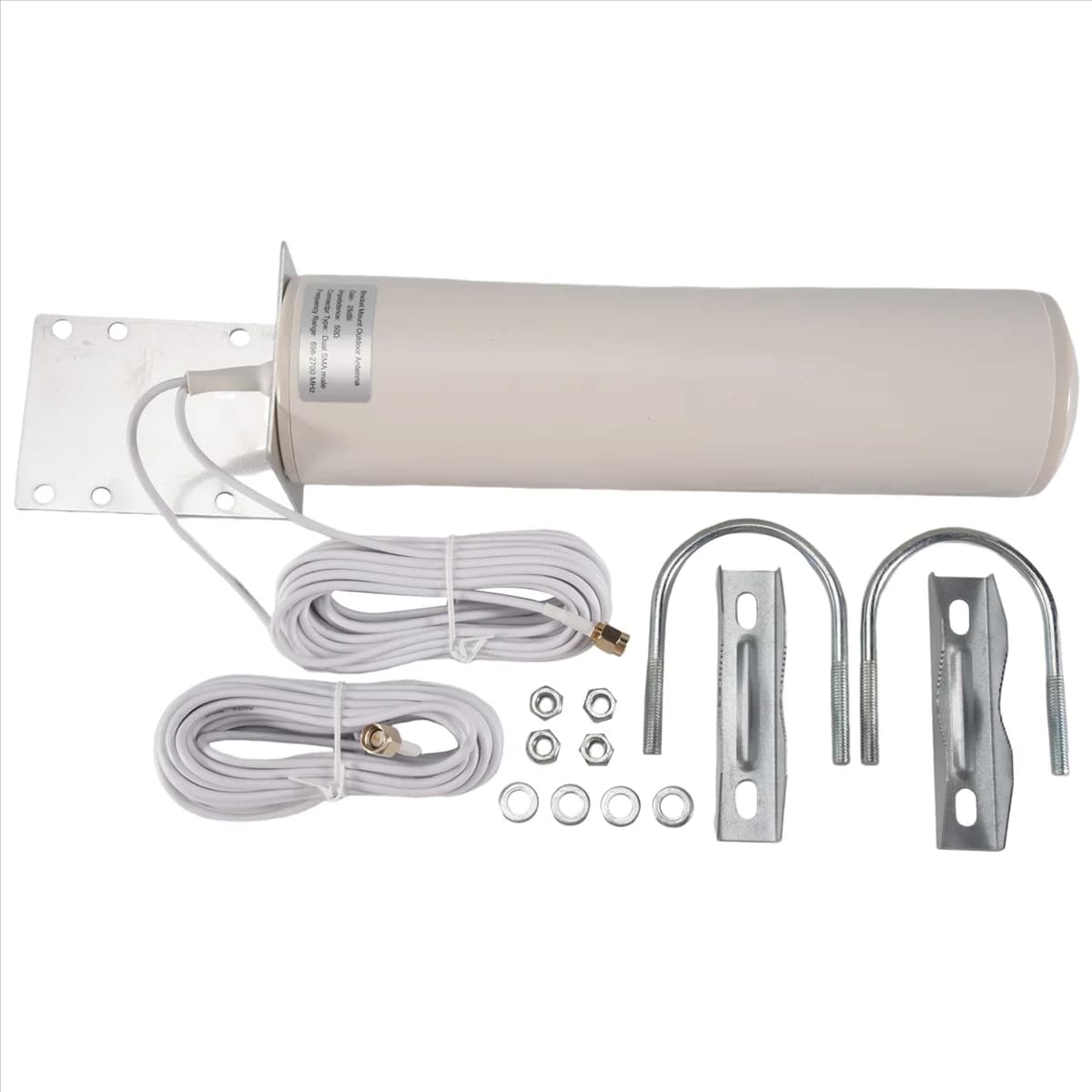 Antenna WiFi 4G LTE Antena SMA 12DBi Omni Antenne maschio 5M doppio cavo 2.4GHz per B315 E8372 E3372 ZTE router SMA maschio