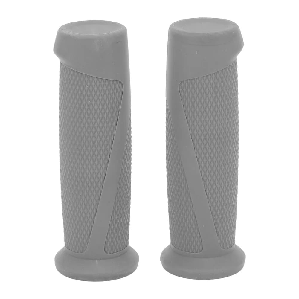 1 Pair Silicone Electric Scooter Handle Grip Replacement Part Grey Handle Bar Grip Cover Handlebar Cover for Ninebot F30 F40
