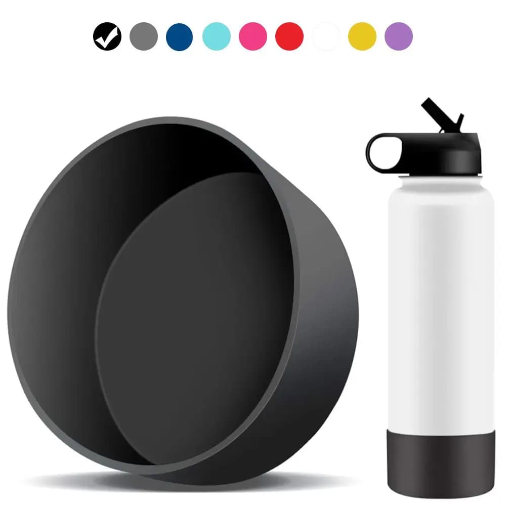 Silicone Boot for Water Bottle 32-40OZ Water Bottle Anti-Slip Bottom Sleeve Cover for Water Bottle