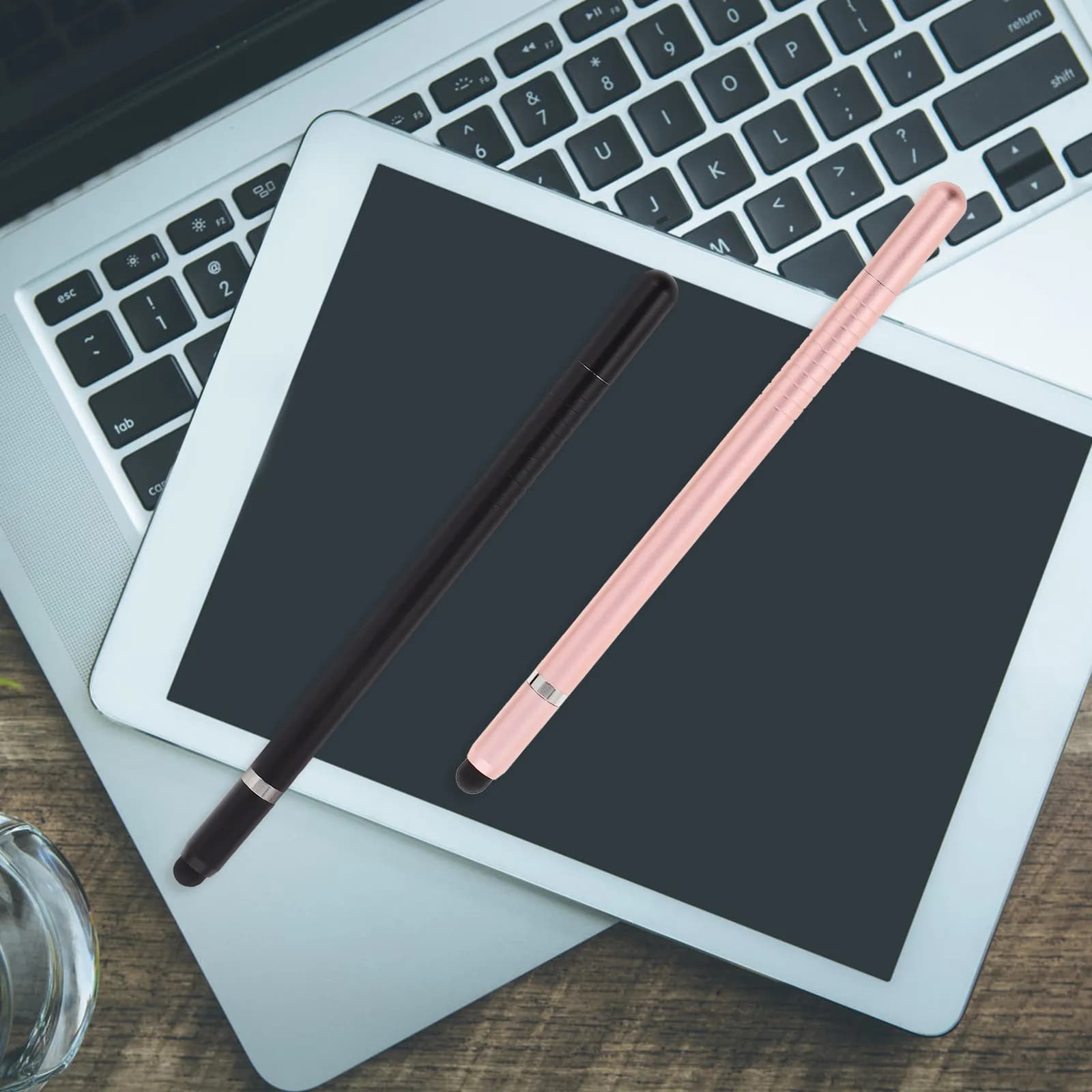 2Pcs Capacitive Stylus Pen Universal Tablet Phone Touch Screen Smooth Precision Drawing Pen Stylus Pens for Touch Screens