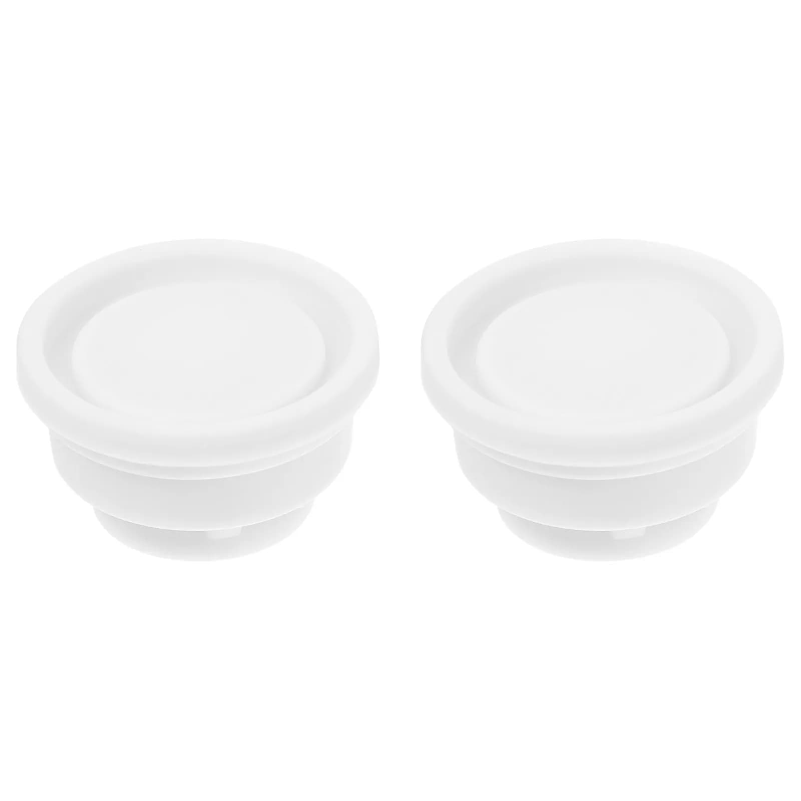2 Pezzi Tappi Paracolpi in Gomma per Scaletta Piscina, Facili da Installare, Accessorio per Scaletta Piscina per Piscine in Vinile e Gunite