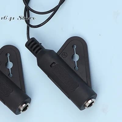 Microfono a Contatto 6.35 con Pickup Piezoelettrico per Chitarra Acustica, Violoncello, Banjo, Ukulele, Lira, Mandolino, Violino