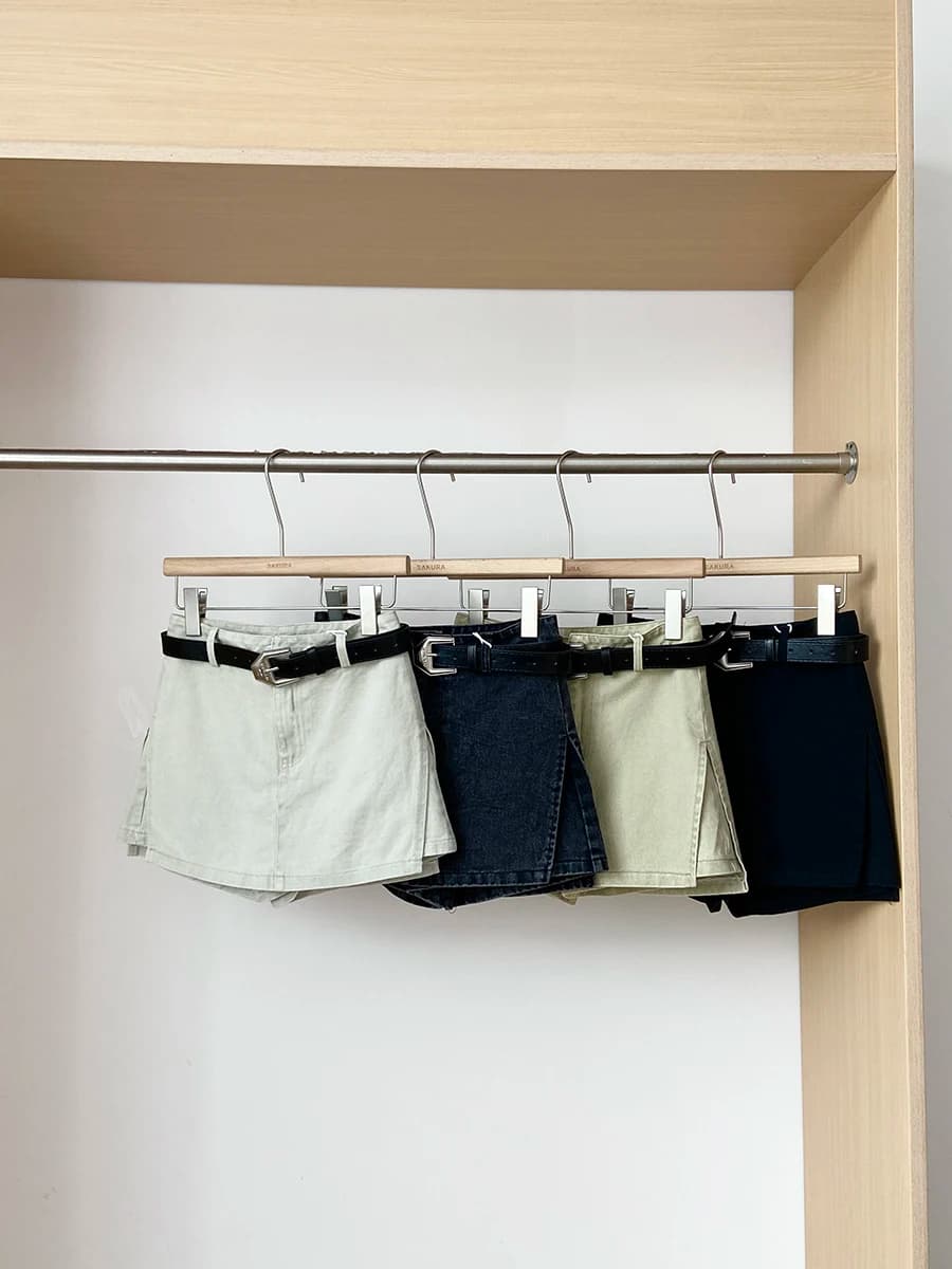 High Waist Casual Short Pants Women's Wide Leg Pants Design Sense Asymmetrical A-Line Skirt Pants Korean Style Commute Wind