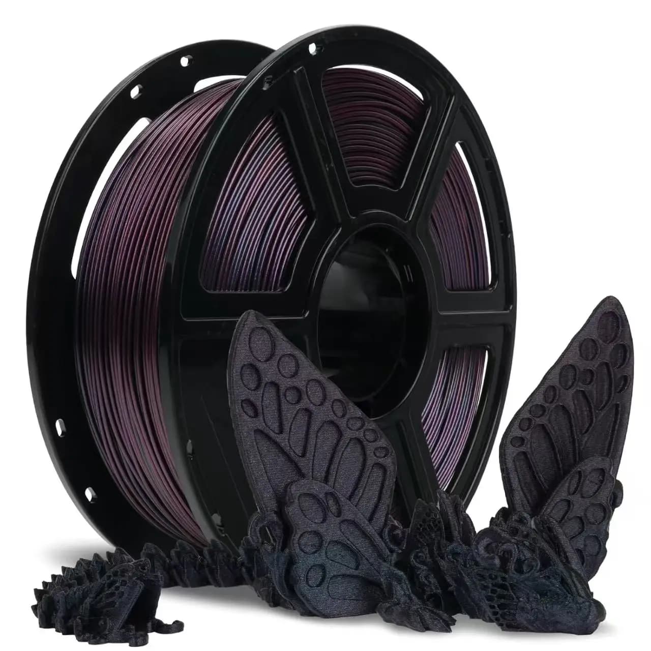 Magic Rapid PLA 1.75mm 250g Magic Purple, Color Shift Shimmer High Speed 3D Printing Filament