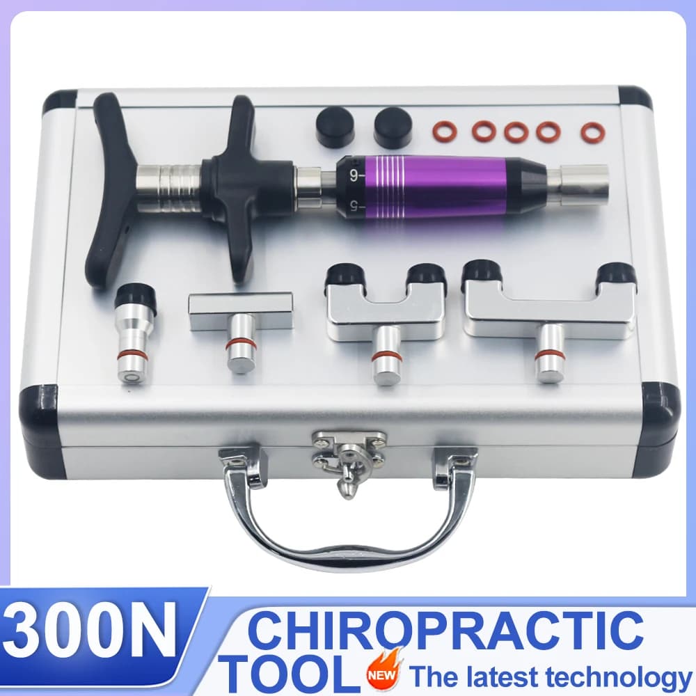 Chiropractic Adjusting Gun New Spine Massage Tools Limb Pain Relief Therapy 300N Correction Spinal Manual Back Massager 2026