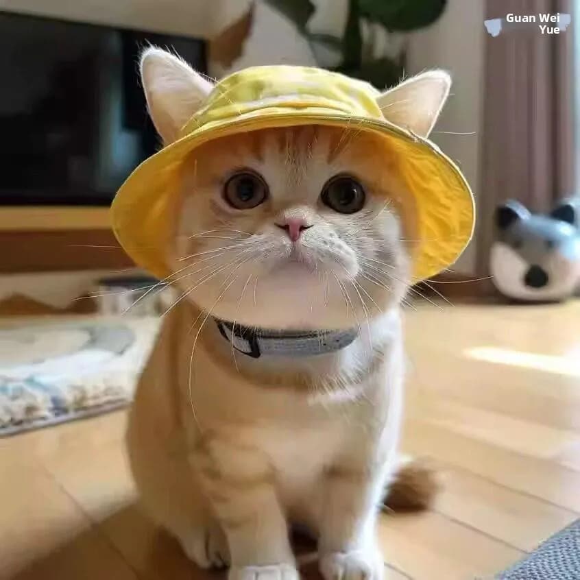 Cappello Estivo per Cani con Orecchie, Cappello da Pesca per Animali Domestici, Protezione Solare per Cani, Accessorio Universale per Animali