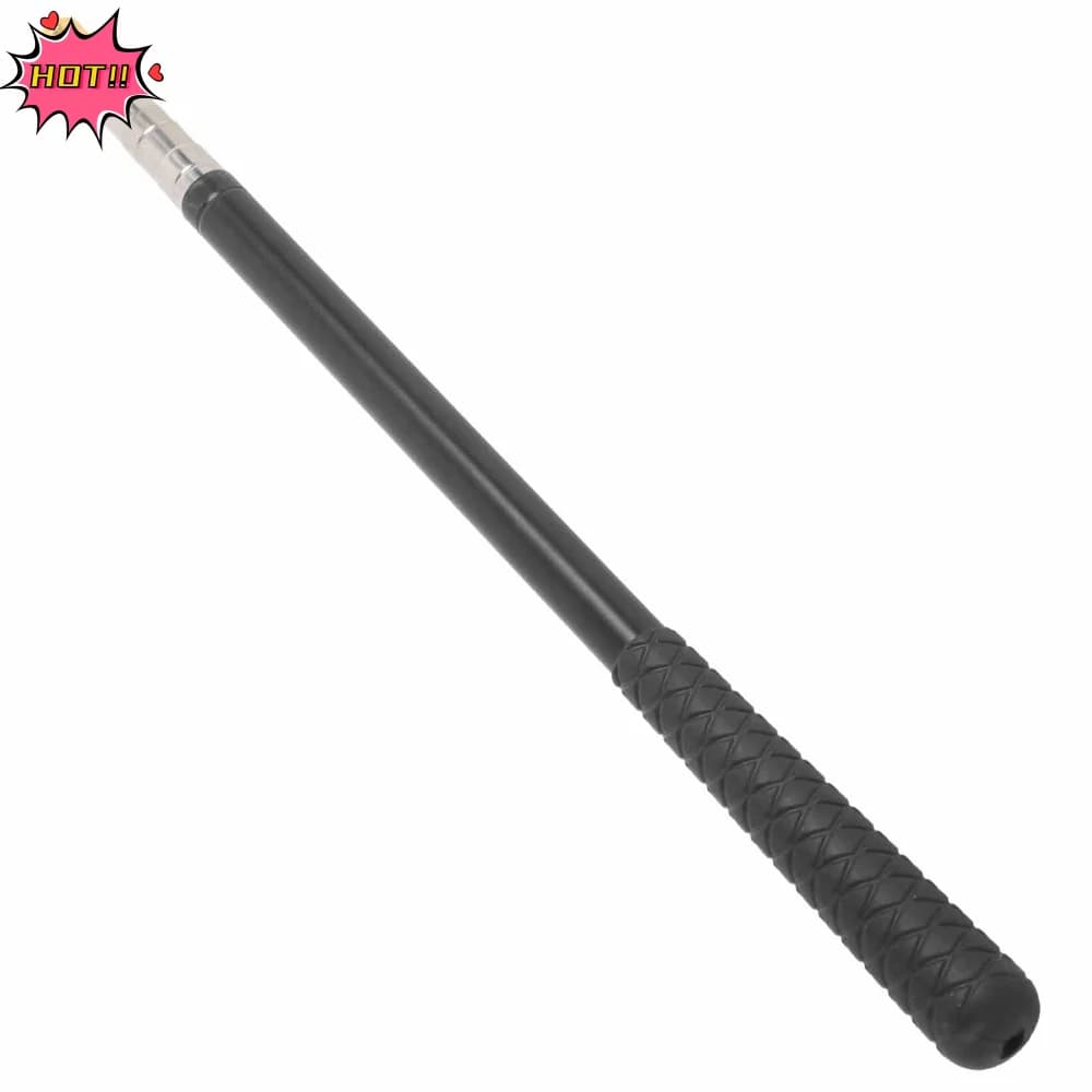 5 Sections Telescoping Fishing Pole Retractable Stainless Steel Fishing Landing Net Handle 8mm Screw Interface