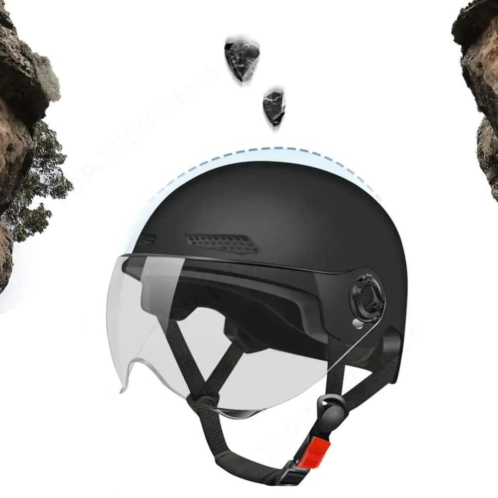 Casco da bici elettrico Casco da bicicletta leggero Casco sportivo traspirante Fodera staccabile Accessori da ciclismo per l'estate