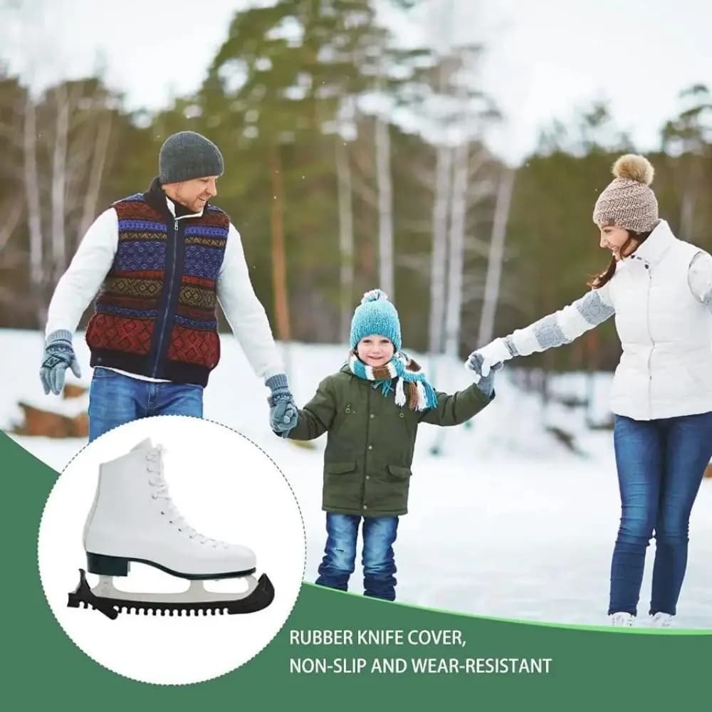 Adjustable Roller Skating Shoes Cover Non-Slip Wear-Resistant Ice Skate Shoes Covers Portable Environmental