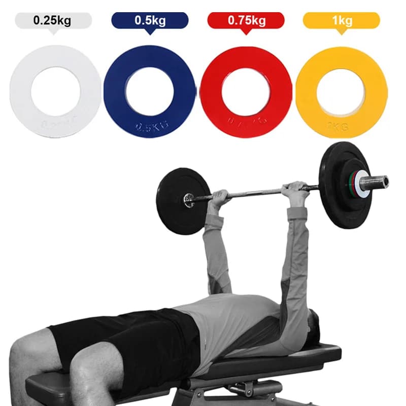 1 pc Micro fractional plates for strength training and muscle building 0.25/0.5/0.75/1/1.25/1.5kg for incremental weight
