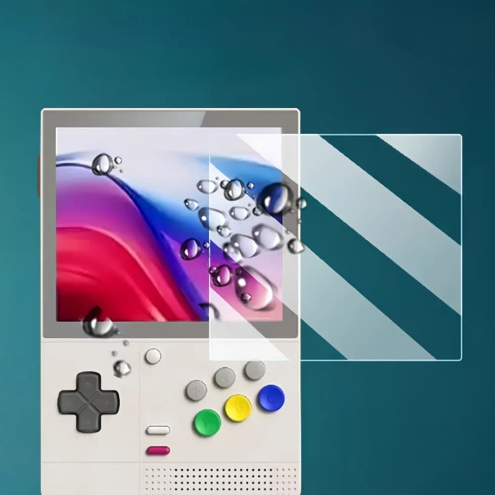 Pellicola proteggi schermo da 2 pezzi per Retroid Pocket Classic Console portatile Pellicola protettiva per schermo morbido Pellicola per console di gioco Antiriflesso