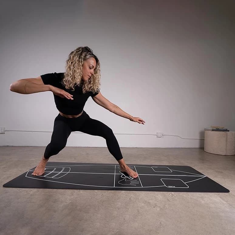 Tappetino All-in-One per Surf e Yoga, Nuovo Tappetino Premium in PU Opaco, Antiscivolo per Fitness Domestico, Pilates e Allenamento Surf