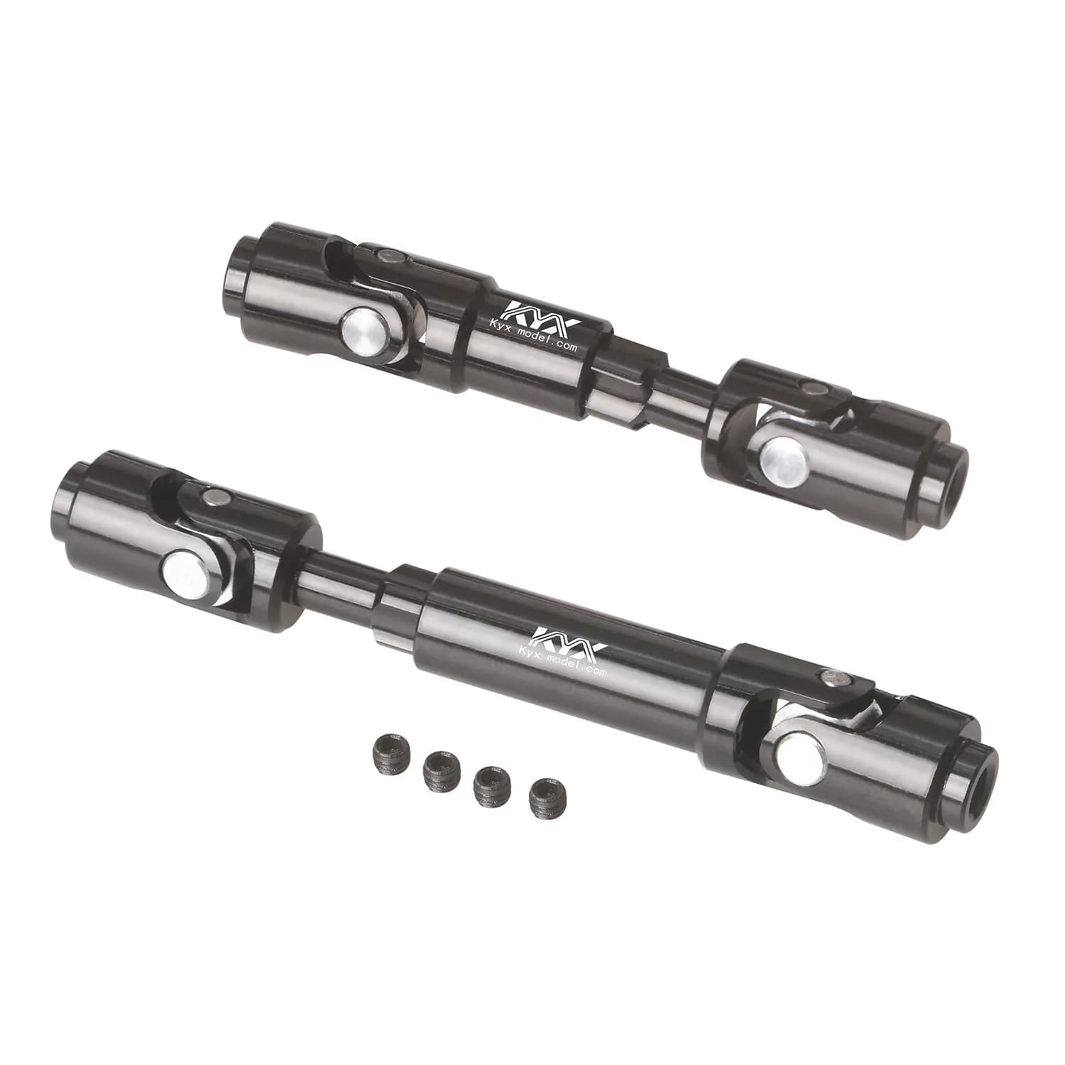 1 Paio di Alberi di Trasmissione in Metallo CVD per Auto RC Crawler 1/30 Axial SCX30, Parti di Aggiornamento