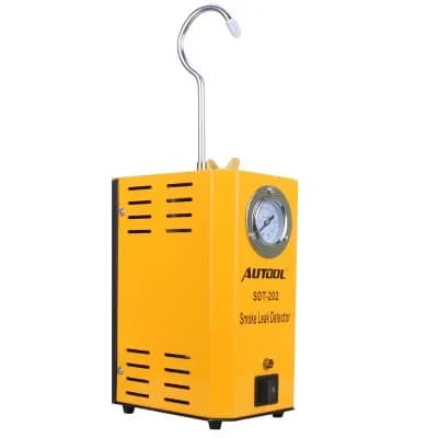 AUTOOL Rilevatore di perdite di fumo per autoveicoli EVAP Tester di perdite di tubi per auto Localizzatore di perdite di carburante universale per moto/auto/camion