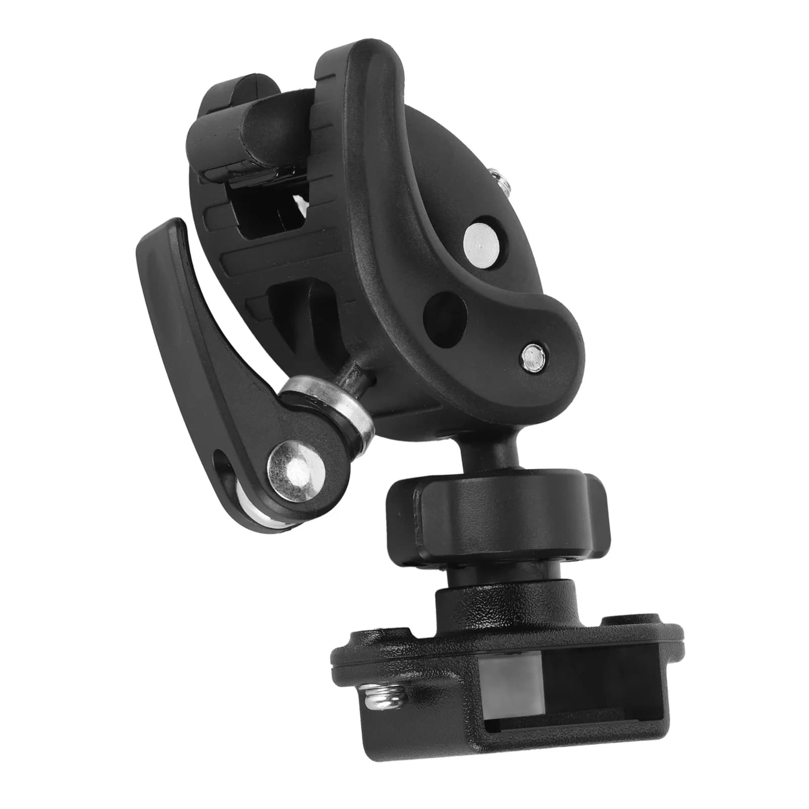 Radio Mount Black Adjustable Easy To Install Lightweight Walkie Talkie Mount Stable for Two Way Radios