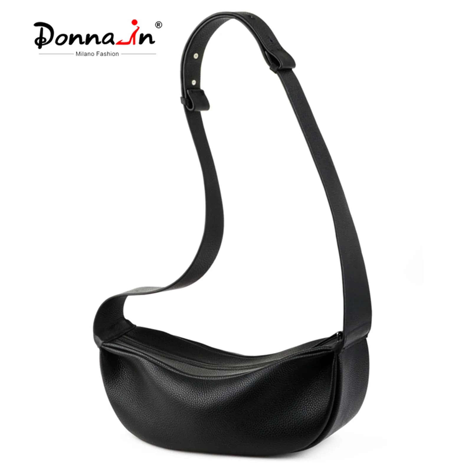 Women's-in Genuine Leather Shoulder Bag Women's Men's Classic Casual Shoulder Bag Hobos Comfortable Wide Shoulder Strap