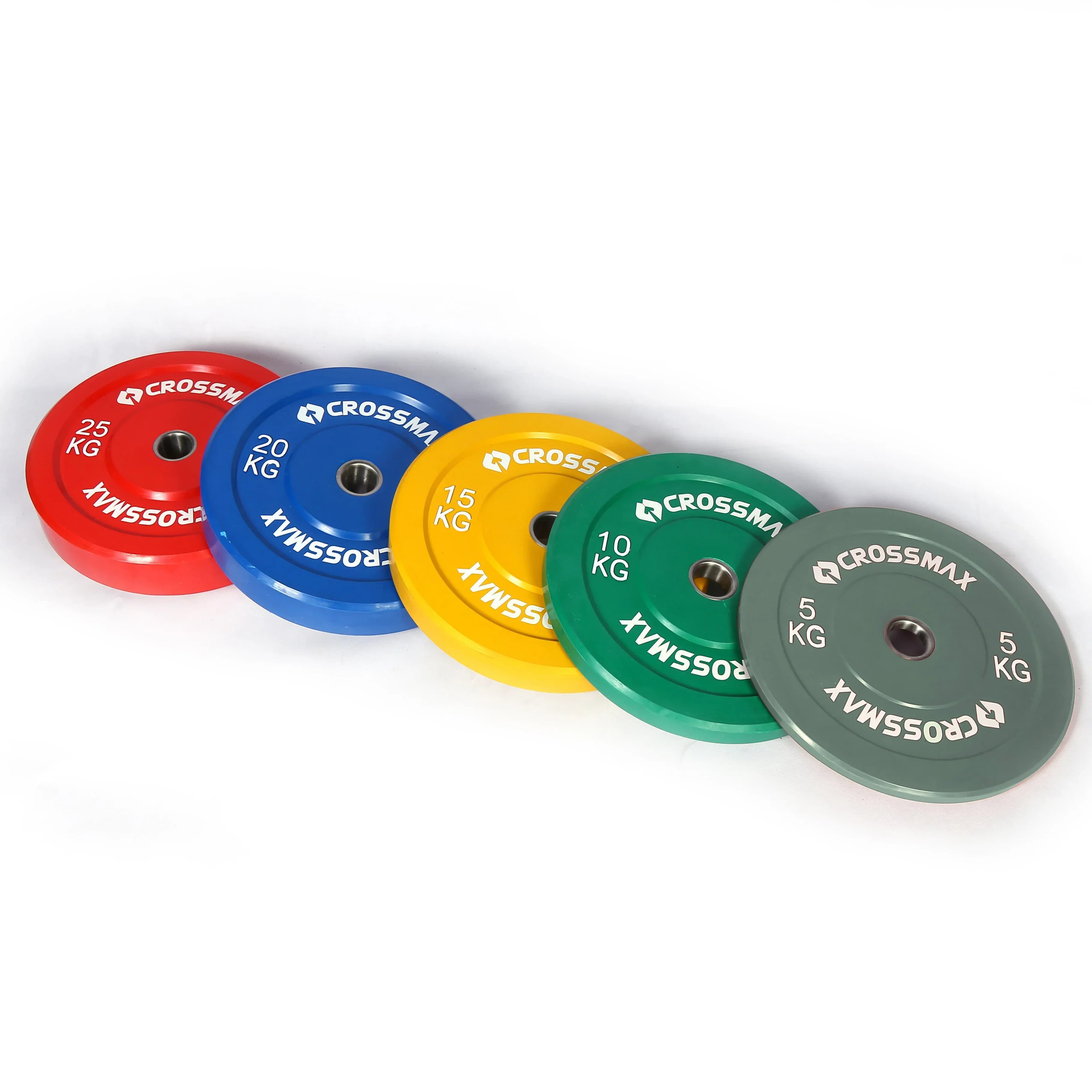 Bumper weight plates, steel insert, strength training
