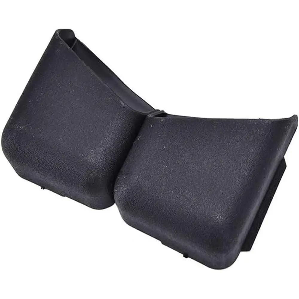 Borsa portaoggetti per auto in plastica nera/beige, organizer per montante auto, scatola organizer per interni auto (compatibile con la maggior parte delle auto)