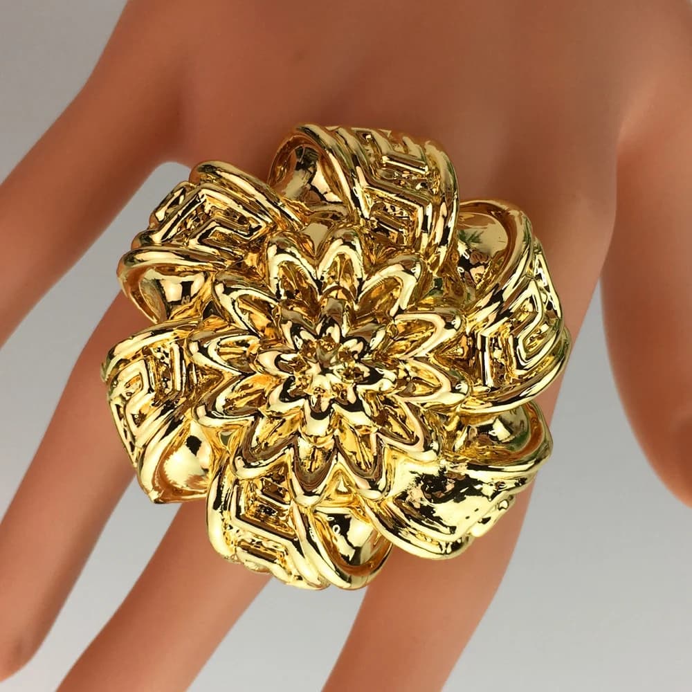 Yuminglai Fashion Oversize Party Ring anello leggero per le donne consegna gratuita grande esagerazione fede nuziale regalo FHK16982