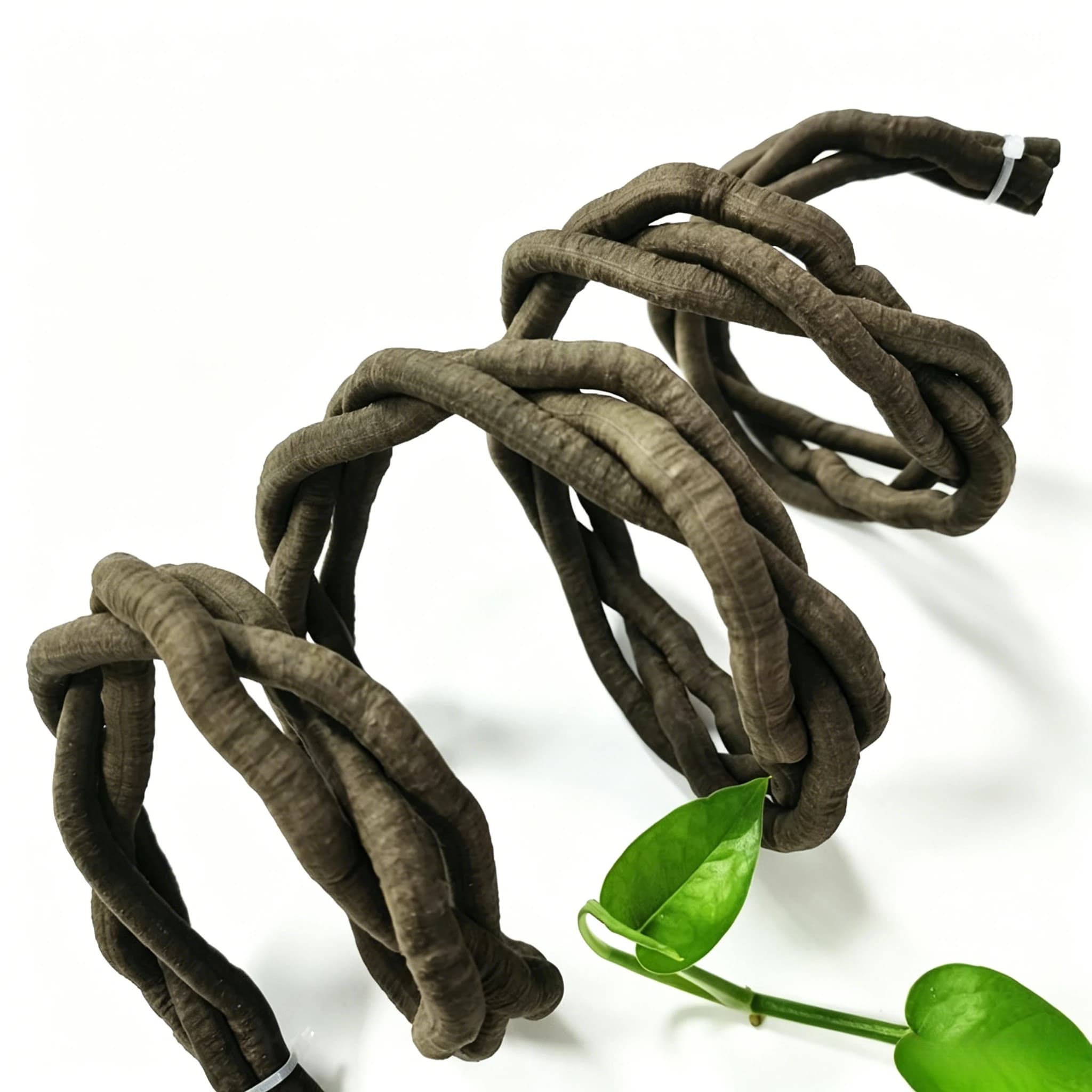 Vite Artificiale da 100 cm, Pianta Rampicante Finta per Decorazione Terrari, Acquari, Composizioni Acquascaping, Arredamento Casa, Giardino e Pareti Esterne
