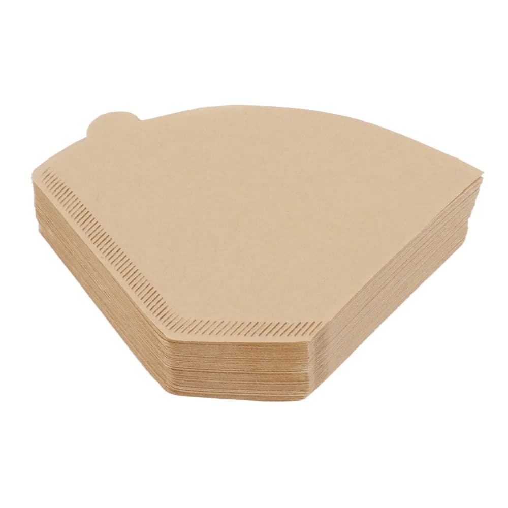 100pcs set 2 to 4 Cup Coffee Filter Paper 100Pcs #4 Size One-Use Coffee Filters Drip Coffee Maker Pour Over