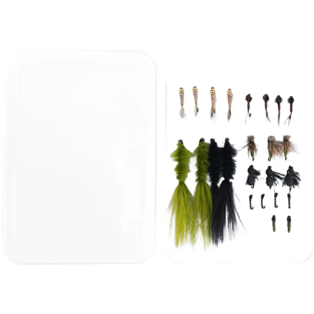 Fishing Tackle Box Fly Fishing Lure Set For Fly Fishing Lightweight Design Long-lasting Materials For Trout Fishing