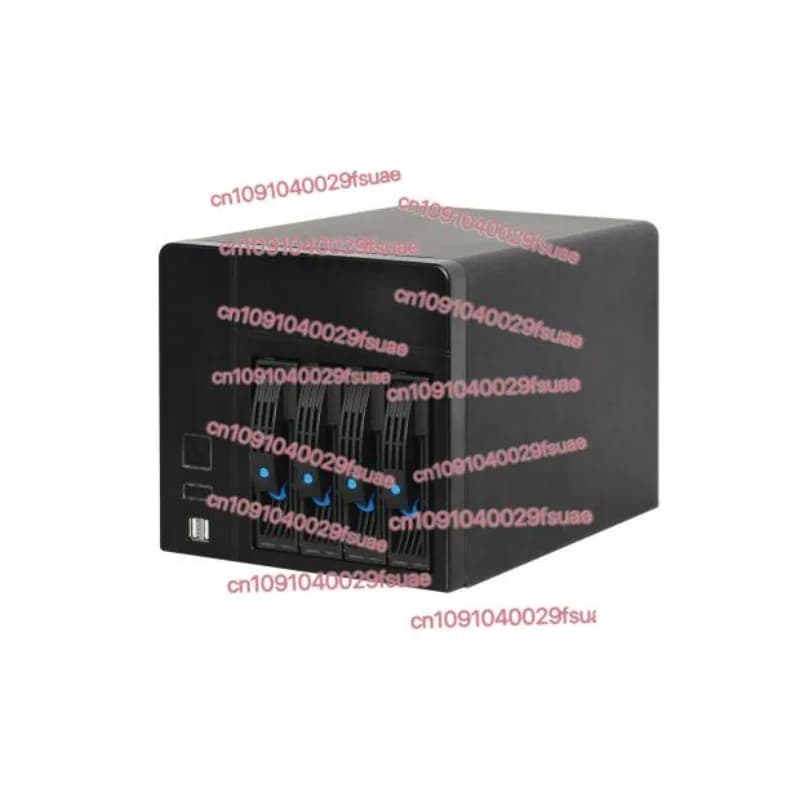 Server per computer desktop da ufficio con archiviazione NAS a 4 alloggiamenti Telaio intercambiabile a caldo a lumaca interstellare ITX