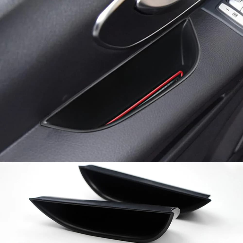 Maniglia per portiera auto Barile di stoccaggio Organizzatore Porta carte Supporto per telefono per Mercedes V CLass W447 VITO V260 V300 2016-2025 Accessori auto