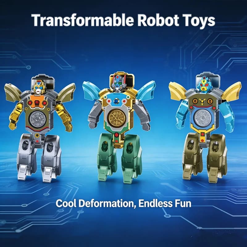 2026 Robot Meccanico Creativo Deformabile, Giocattoli Antistress, Hand Spinner, Giocattoli Sensoriali per Adulti, Fidget Spinners, Giroscopi, Regali per Bambini