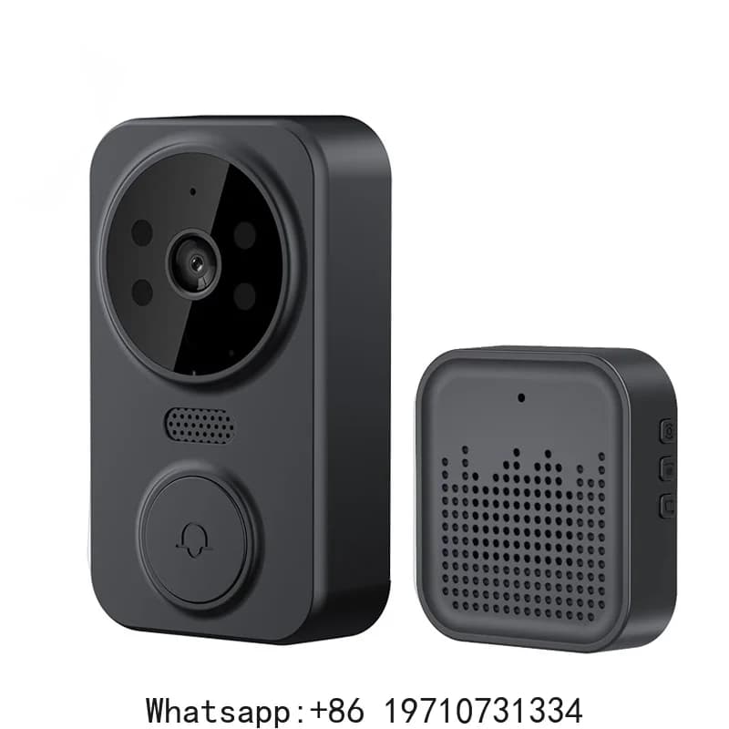 Campanello Video WiFi Intelligente con Visione Notturna e Monitoraggio Remoto tramite App per la Sicurezza Domestica
