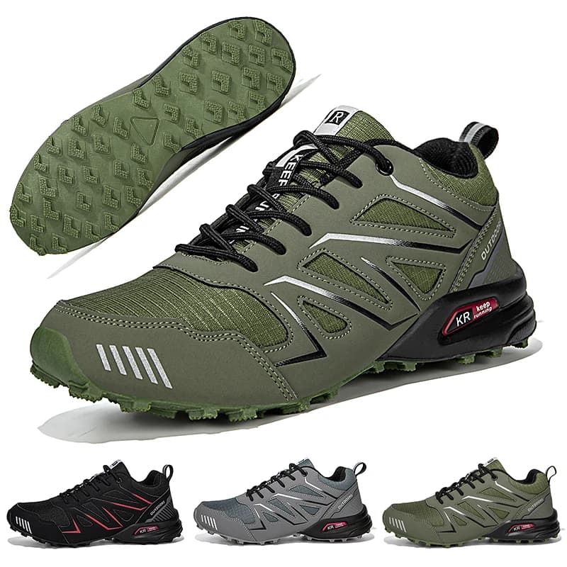 Men Women Waterproof Hiking Shoes Outdoor Camping Trainers Mountain Climbing Trekking Sneakers Walking Hunting Tactical Boots