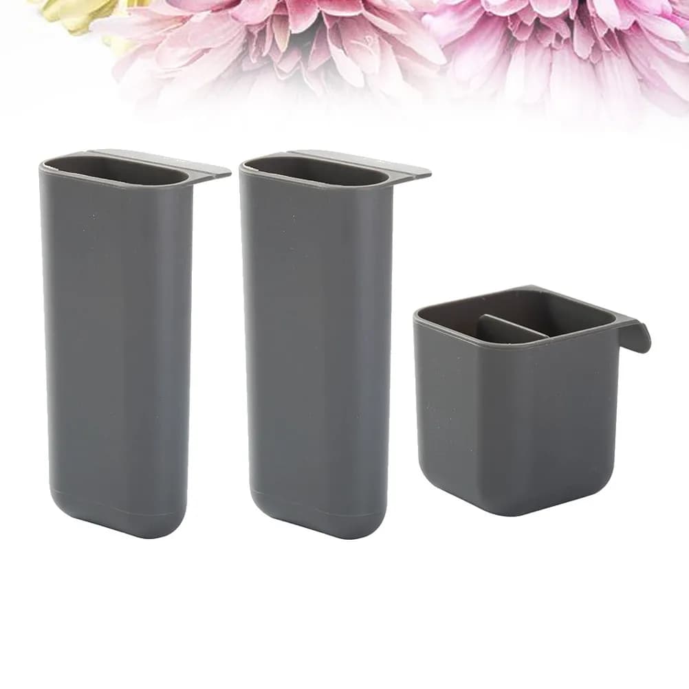 Set di 3 portapenne a forma di cartone animato, organizer da scrivania per matite, penne, cosmetici, bacchette, portaoggetti da scrivania robusto e leggero