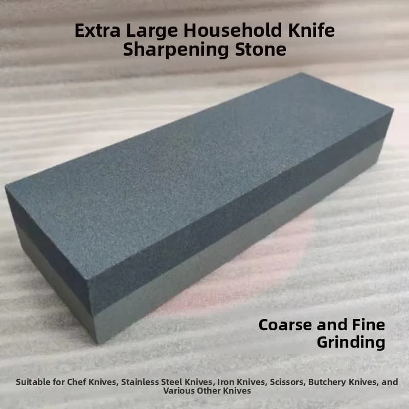 Stone for Renting Extra Big and Ruvida Knives for Professional Use, Kitchen Tools for Chef, Abrasive Stone Reinforced