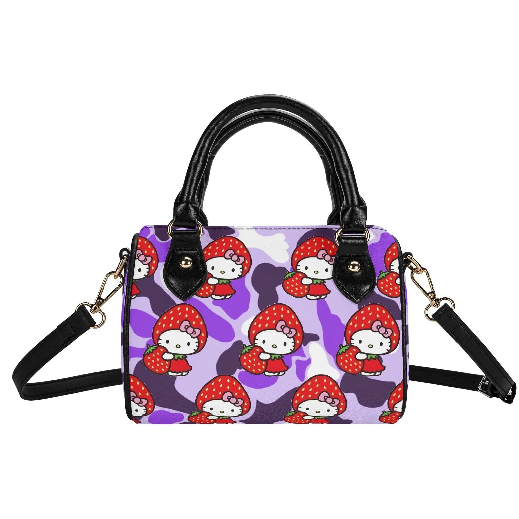 Borsa a Tracolla Hello Kitty Cloud Camos, Borsa Camouflage da Donna, Borsa a Cuscino alla Moda, Borsa da Viaggio e Shopping Multiuso, Personalizzabile
