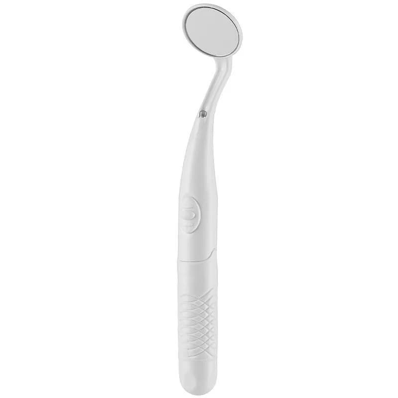 Luminous mirror for mouth Stomatoscope LED light Anti-fog control teeth cleaning tool Ergonomic electric design Food use material