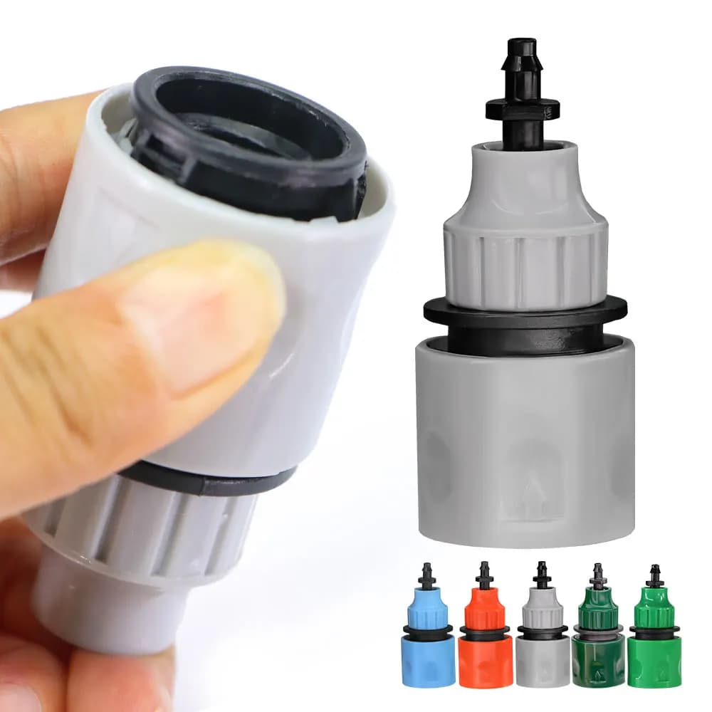 Garden Pipe Faucet Quick Connectors for 16mm 1/4 ''3/8' nipple couplings for irrigation pipes