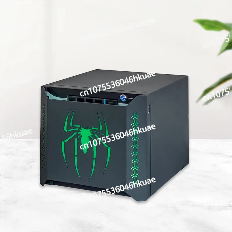 Telaio NAS Mini server di archiviazione di rete cloud privata per ufficio domestico personale hot-swap a 4 bit