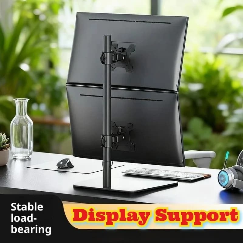 Support for double screen desktop monitor with double adjustable support Ergonomic computer monitor arm Monitoket PC Riser monitor support New style