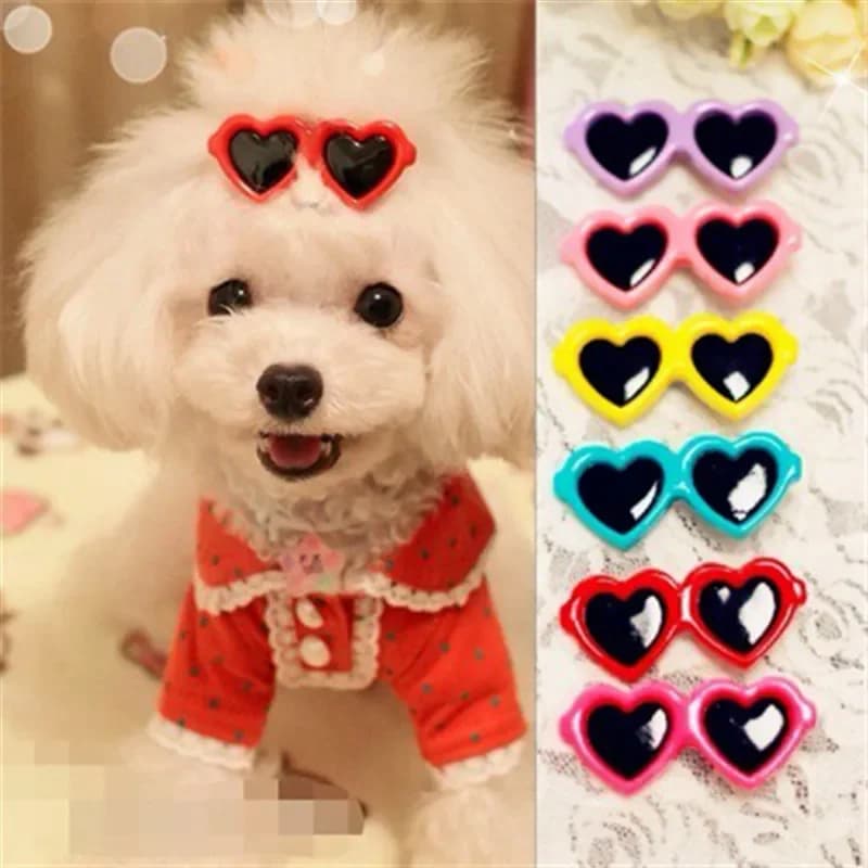 2pc Pet Lovely forcine accessori Pet Dog Bows fermagli per capelli per cuccioli di cane Cat Yorkie Teddy Hair Grooming accessori per capelli per animali domestici