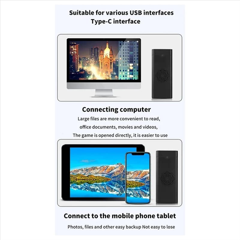 M2 SSD Case M.2 Nvme SATA SSD Enclosure Adapter 10Gbps USB 3.2 Gen2 USB C External Enclosure Supports M And B M Keys