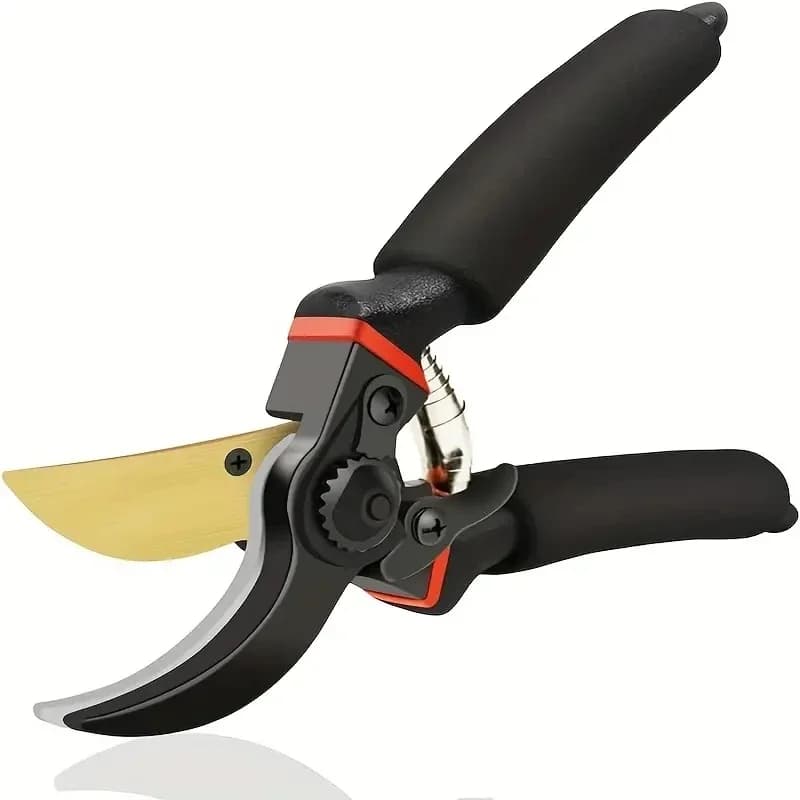 Forbici da Giardino Manuali Resistenti e Affilate - Cesoie Professionali Multifunzionali per Potatura Piante