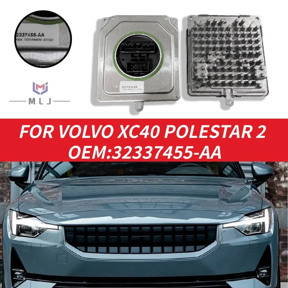 Modulo di Controllo Fari LED OEM 32337455-AA con Angel Eyes, Ballast 32337455AA per VOLVO CX40 POLESTAR 2, Accessori di Ricambio Auto