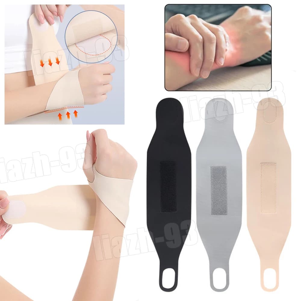 Donna Sottile Regolabile Polso Guard Distorsione Polso Tutore Mal di Tendine Guaina Polso Comune Pressione Fissa Protezione Della Mano Fasciatura 3 Colori