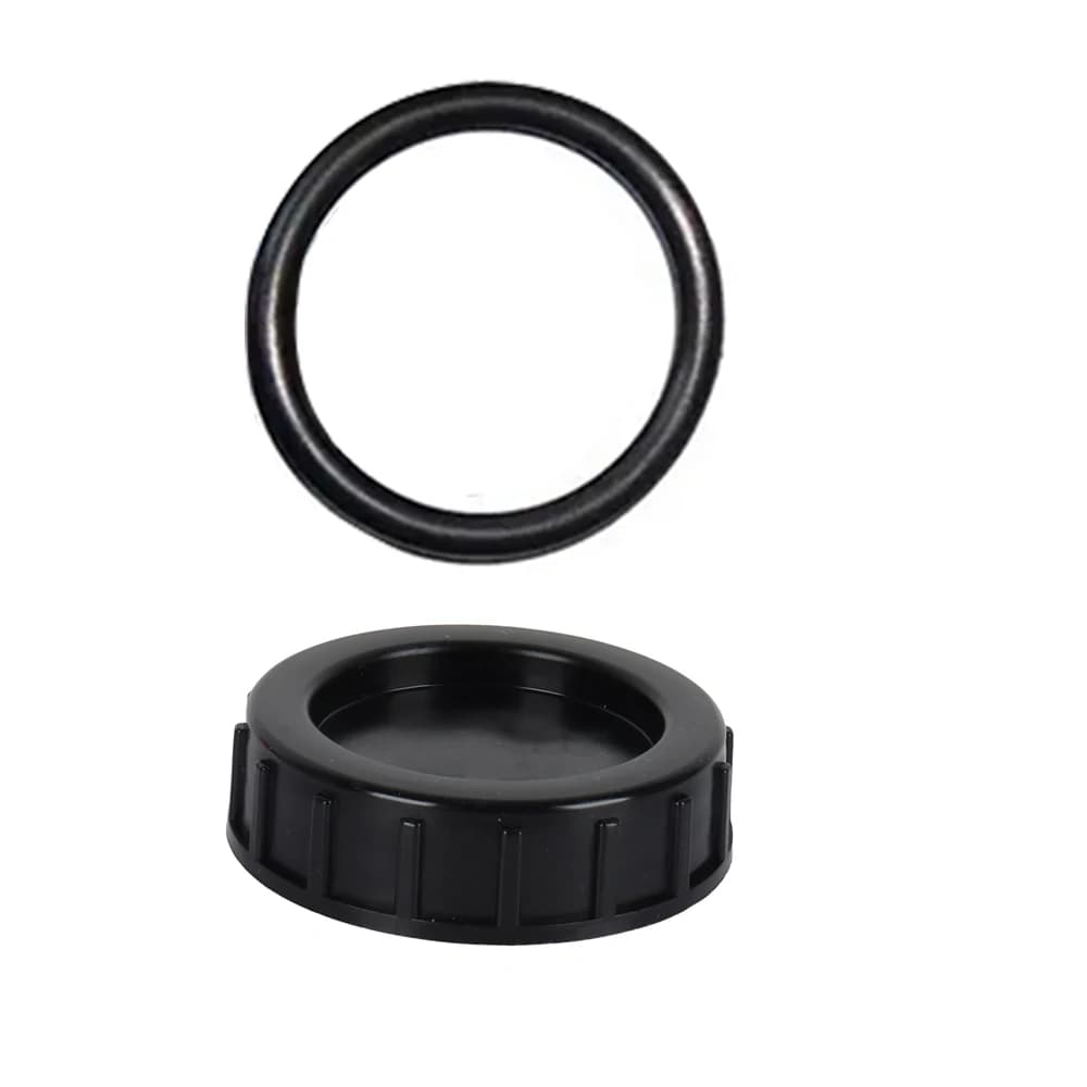 Caravana RV Threaded Cover and Sealing Ring for Aquaroll Wastemaster 80MM Screw on Cap with Seal Caravan Tank Water Waste ES2300
