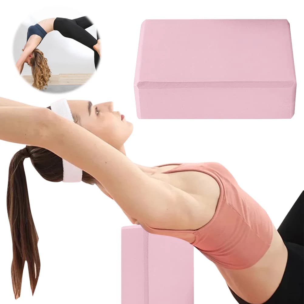 EVA Yoga Block Waterproof Yoga Building Blocks Moisture-Proof High Density Yoga Blocks Body Shaping Yoga Blocks Yoga Supplies